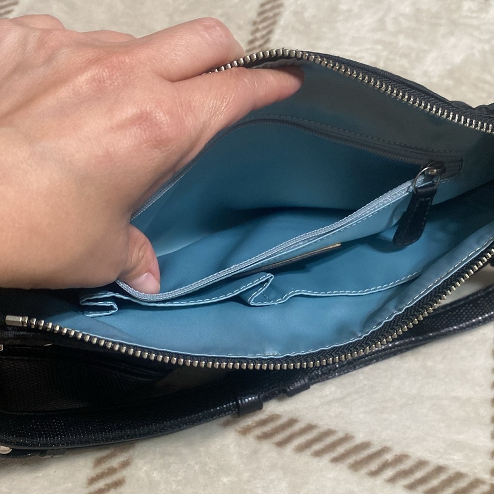NWOT Coach Colette Black Signature shoulder bag - Picture 8 of 8